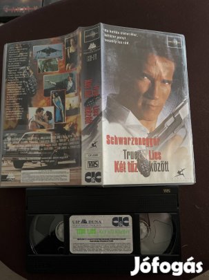 Két tűz között akció vhs kistok Arnold