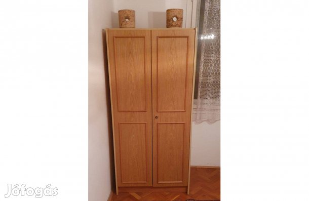 Kétajtós akasztós szekrény eladó