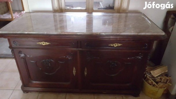 Kétajtós fiókos komód