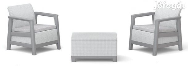 Keter SCANDI LINEA BALCONY kerti bútor szett  Ash Grey / Storm Grey