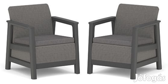 Keter SCANDI LINEA DUO SZETT  Hegyi szürke / Grafit