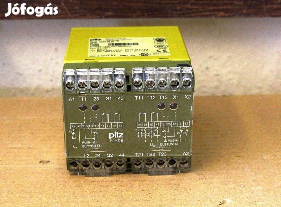 Kétkezes biztonsági relé 1, 2 csatornás Pilz ( 7161 )
