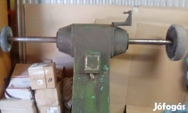 Kétkorongos csiszoló és polírozógép