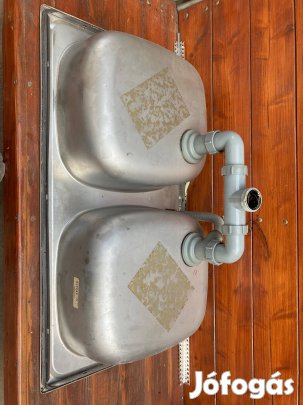 Kétmedencés mosogató