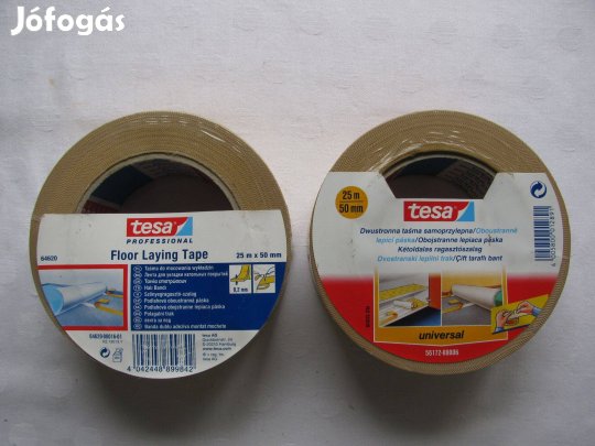 Kétoldalas ragasztószalag , 25 m x 50 mm