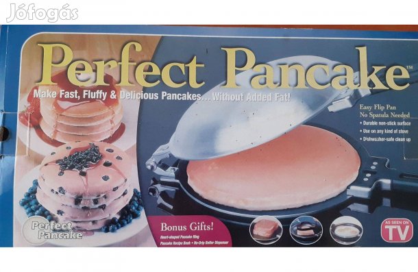 Kétoldalas retro palacsintasütő