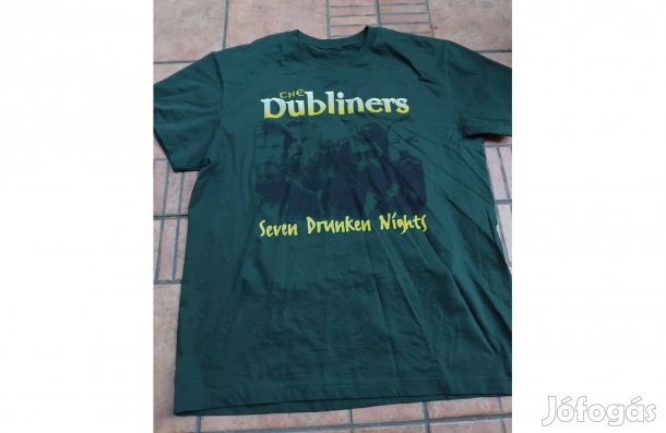 Kétoldalt nyomott férfi póló XL