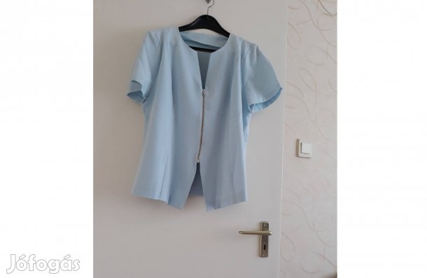 Kétrészes, világoskék tavaszi - őszi, női ruha