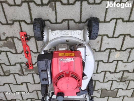 Kétsebességes - fűgyűjtős - eredeti Honda motoros - alukasznis fűnyíró