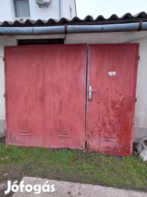 Kétszárnyas garázskapu garázsajtó eladó