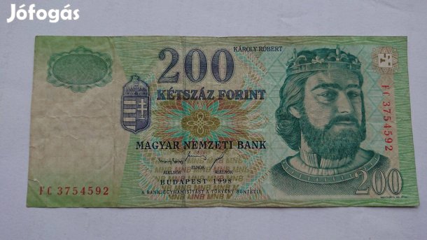 Kétszázas Papír 1998 FC375