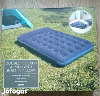 Kétszemélyes felfújható ágy, 133x188x22 cm, új eladó