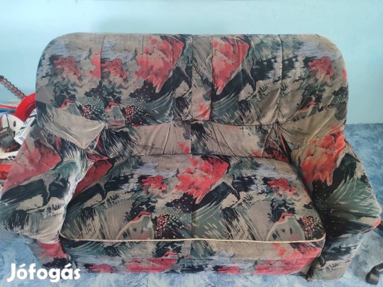 Kétszemélyes plüss kanapé