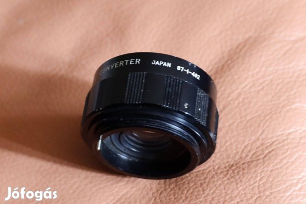 Kétszerező 2x M42 telekonverter menetes objektívekhez