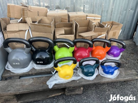 Kettlebell Szett 4-32kg,Új