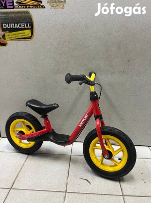 Kettler piros fekete 12 gyerek kerékpár futóbicikli