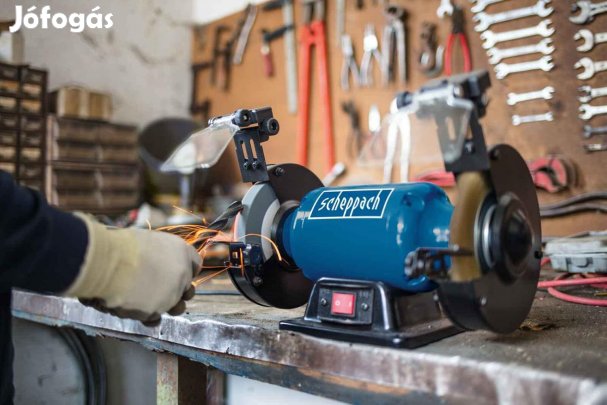 Kettős köszörű, 230V, 400W, 2850/fordulat, 150mm-es K36