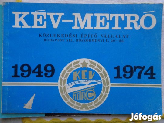Kév metró kiadvány eladó