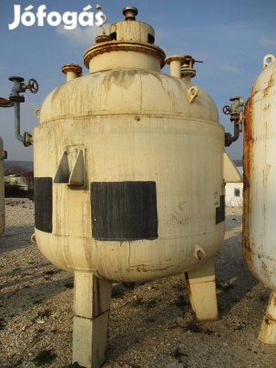 Keverő tartály mixer 5m3 fűthetű duplafalú (1315)