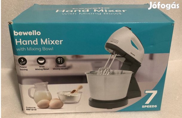 Keverőtálas Kézi mixer - 7 sebességi fokozattal