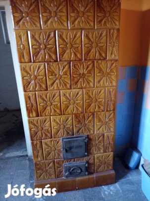 Keveset használt cserépkályha!