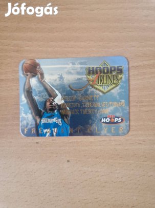 Kevin Garnett Hoops 1997-98 Frequent Flyer #12of20 kosaras kártya