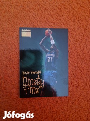 Kevin Garnett Skybox Premium 1998-99 Ninety Fine #218 kosaras kártya