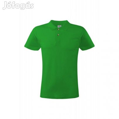 Keya Fradi zöld új galléros póló M méretű dark kelly green fűzöld 4 db