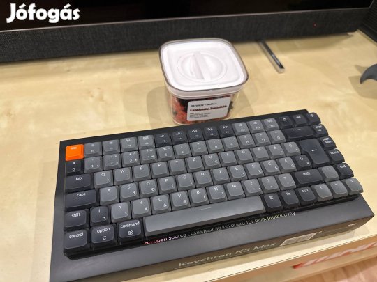 Keychron K3 Max magyar kiosztású Low Profile vezeték nélküli bill