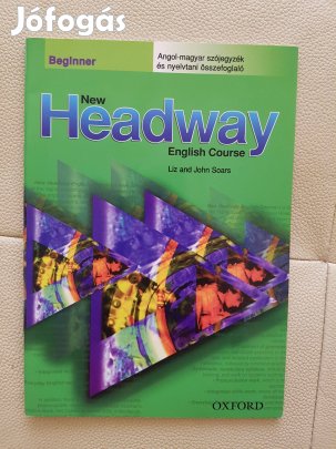 Kezdő angol New Headway Beginner nyelvkönyv füzet