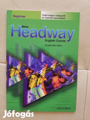Kezdő angol New Headway Beginner nyelvkönyv füzet