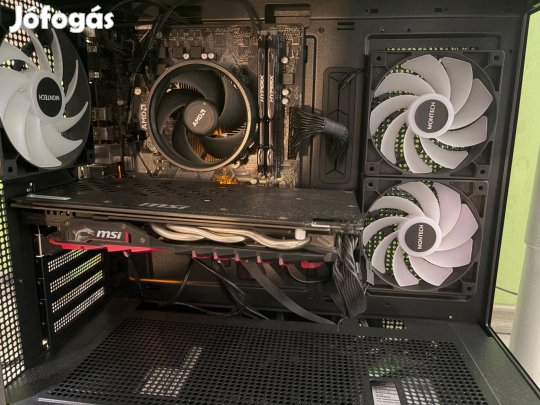 Kezdő gamer pc ryzen5 3600 gtx 1060 16 gb ram 3Tb