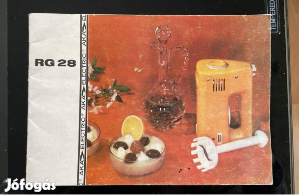 Kezelési útmutató RG28 NDK robotgéphez németül