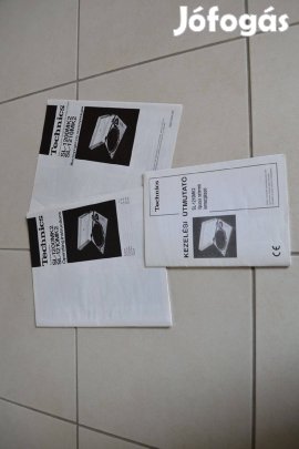 Kezelési útmutató Technics SL-1200 1210 magyar, angol, német, francia