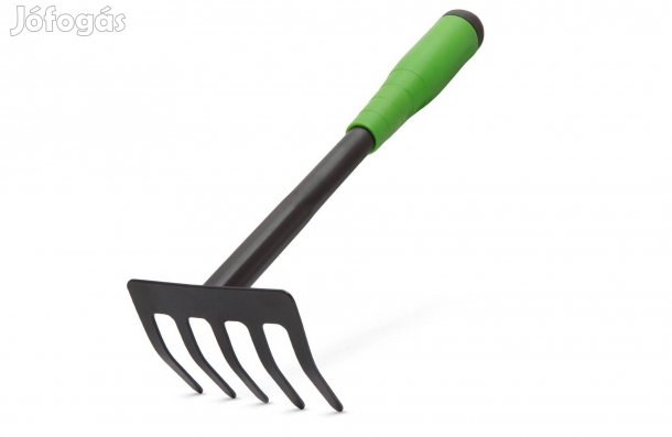 Kézi Fém gereblye 27 cm virágágyás zöldségágyás kerti szerszám