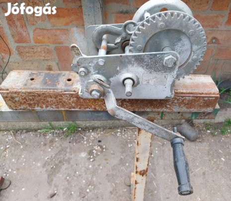 Kézi csörlő drótköteles