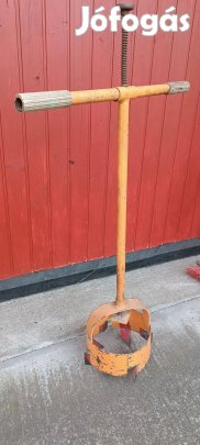 Kézi földi fúró (Gyökérvágó kés)