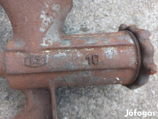 Kézi hajtáső öntött vas húsdaráló 10es