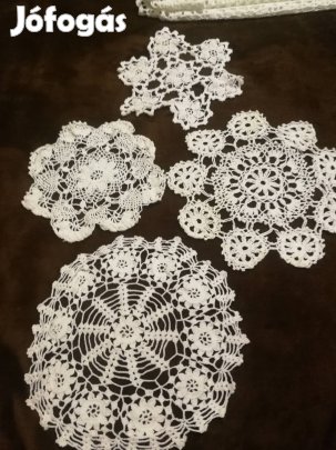Kézi horgolású csipke terítők 