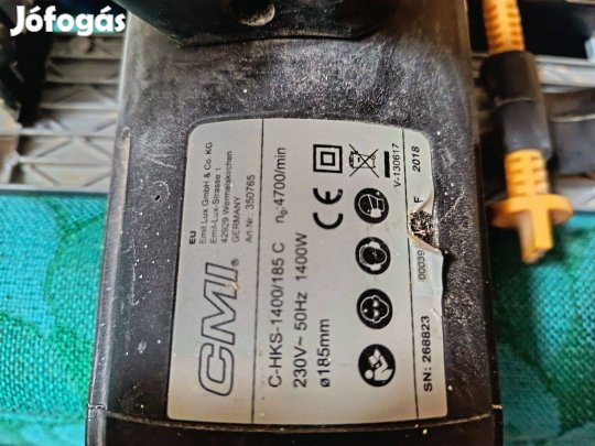 Kézi körfűrész 185mm