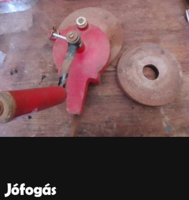 Kézi köszörű, kézi hajtású köszörű, üvegvágó, Pelikán jelölő rúd 