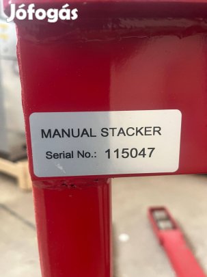 Kézi magasemelő Sdj-1500 raklapemelő