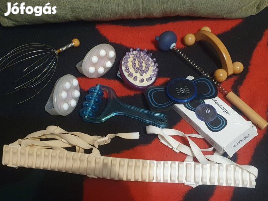 Kézi masszírozók - 9 db +vesemelegítő