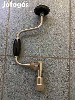 Kézi mechanikus fúró csavarozó szerszám barkács eszköz retró retro
