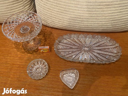 Kézi metszésű ólomkristály, Egyben