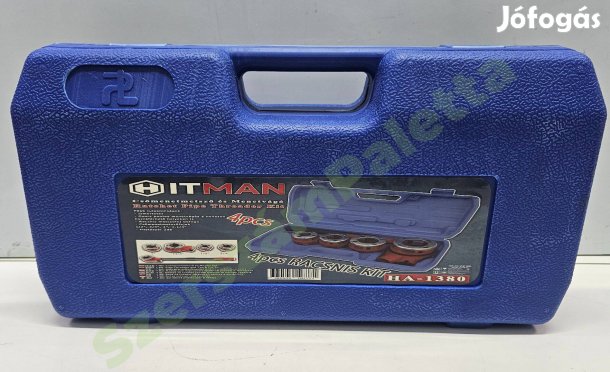 Kézi racsnis csőmenetmetsző 4 vágó fejjel