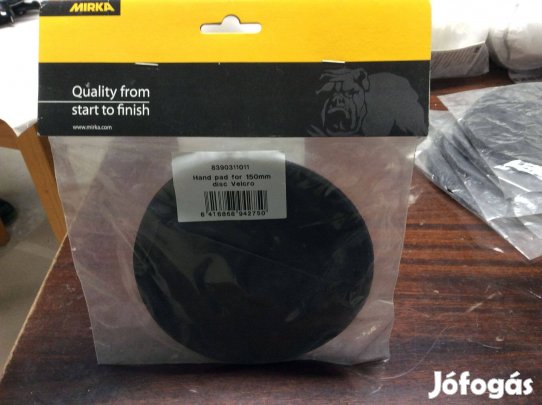 Kézi stekli kézpárna állítható pánttal Mirka tépőzáras körstekli