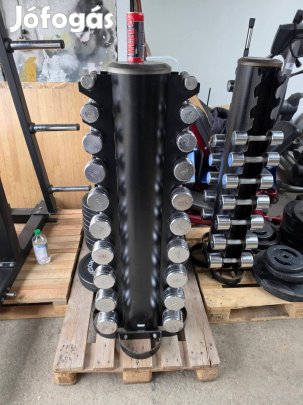 Kézi súlyzó 1-10 kg súlyzótartóval