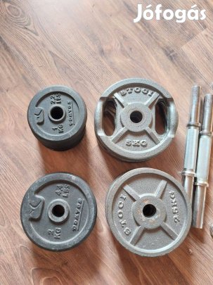 Kézi súlyzó 36 kg eladó