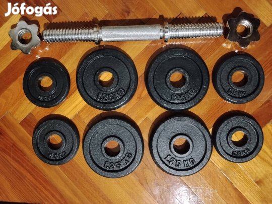 Kézi súlyzókészlet 2db újszerű állapotban eladó